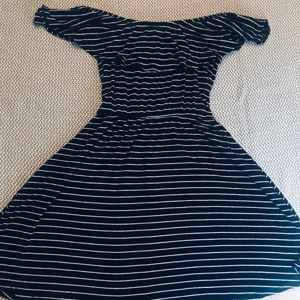 off the shoulder dress